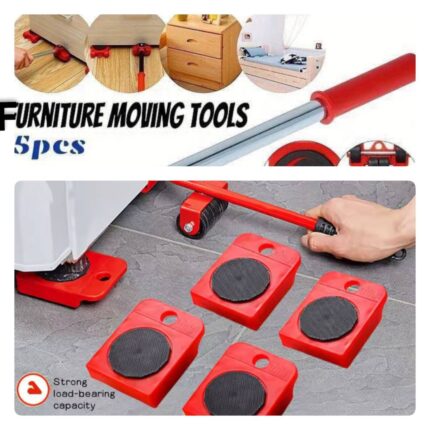 5PCS/SET MULTIPURPOSE LOAD-BEARING WHEEL FURNITURE MOVING HELPER (FURNITURE LIFER) Copy