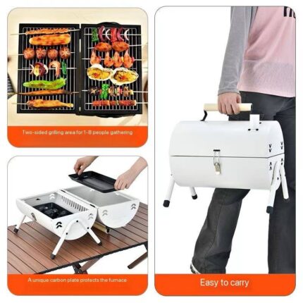MULTIPURPOSE INDOOR/OUTDOOR DOUBLE SIDED OVAL CHARCOAL BERBECUE (BBQ) GRILL 

MULTIPURPOSE INDOOR/OUTDOOR DOUBLE SIDED CHARCOAL BERBECUE (BBQ) GRILL 

PRODUCT DESCRIPTION:
• Indoor/Outdoor Double-sided Handle Stove with Chimney
• ⁠Folded & Easy Carrying Stove
• ⁠ Portable Charcoal BBQ Grill