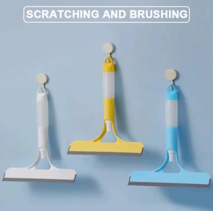 3in1 MULTIFUNCTIONAL CAR/HOME GLASS CLEANER

· Multifunctional Glass Wipe With Spray Nozzle 
· Non-slip Handle  Reusable Window Cleaning Scraper For Floor Door wall